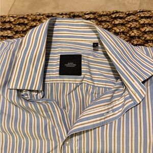 Mads Norgaard Cotton Oxford Sune Stripe Shirt (M2)